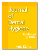 JDH: Journal of Dental Hygiene cover